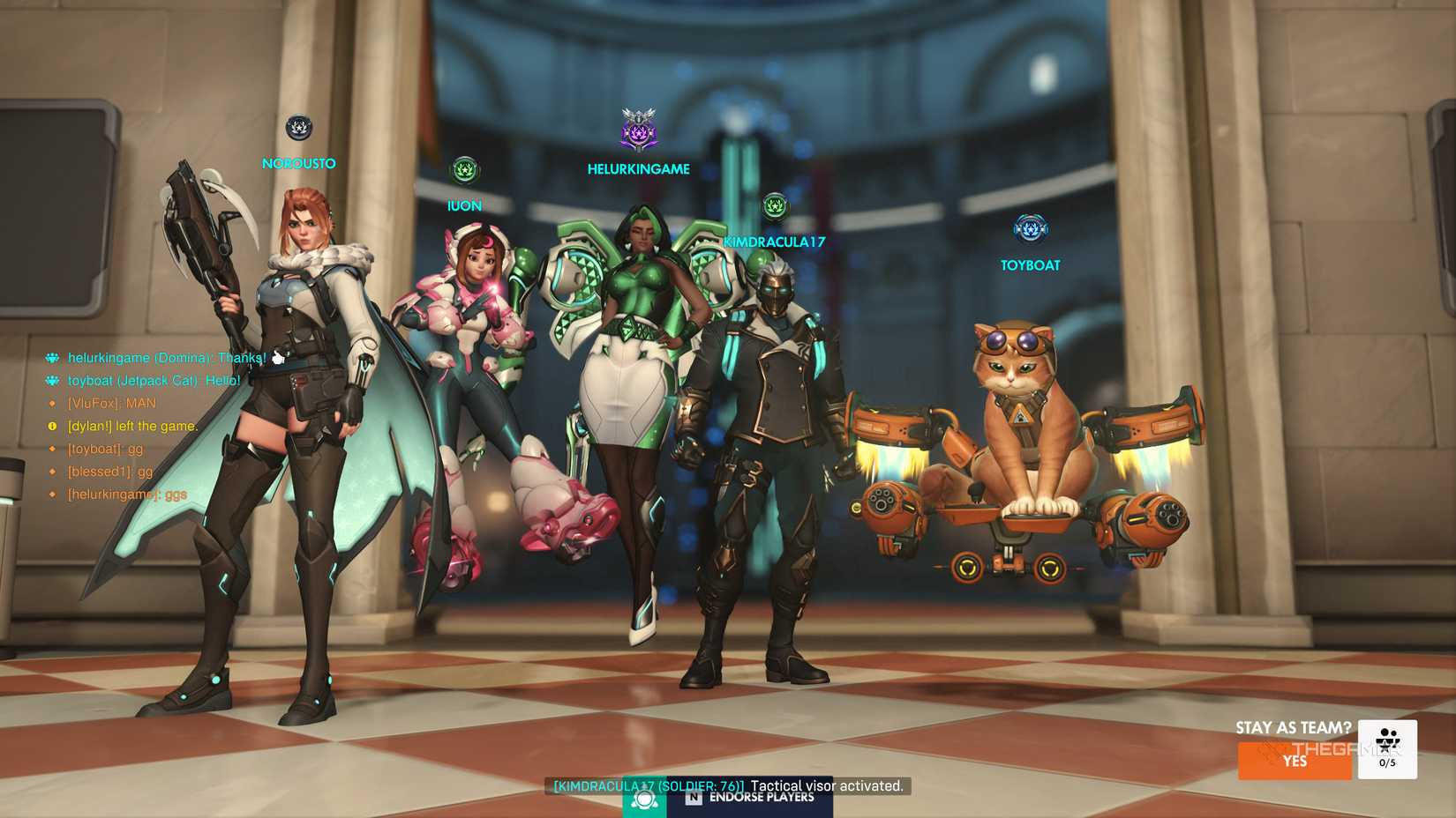 Overwatch vai testar chat de voz entre as duas equipes no fim da partida - Imagem do artigo original