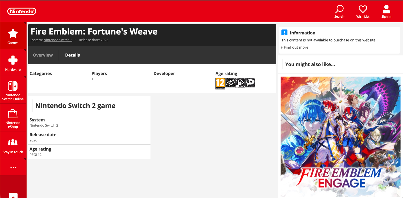 Classificação PEGI definitiva de Fire Emblem: Fortune’s Weave indica possível anúncio próximo - Imagem do artigo original