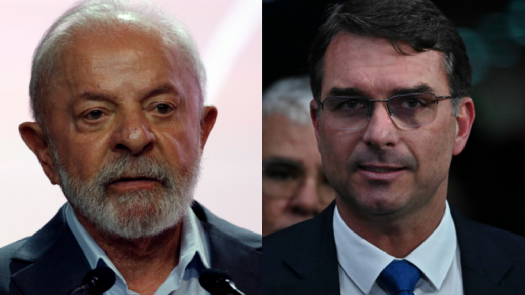 Pesquisa indica empate técnico entre Lula e Flávio Bolsonaro em 2º turno