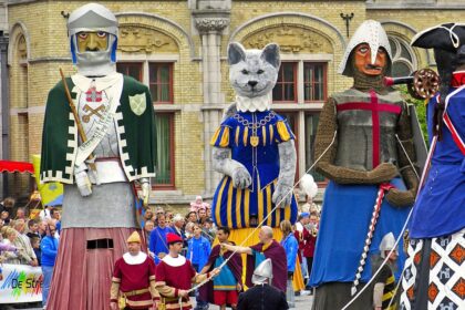 Pesquisadores desenterram 1.000 esqueletos e recriam rosto da Ypres medieval