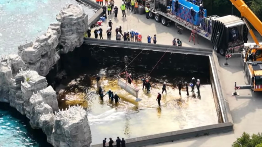 Resgate de baleias-beluga encerra atividades de parque no Canadá