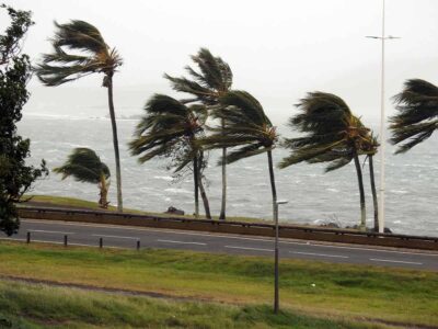 Alerta de vendaval em seis cidades do Espírito Santo neste domingo