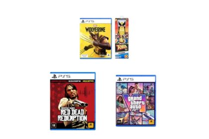 Aproveite ofertas PS5 na Amazon: Wolverine, Red Dead Redemption e GTA VI