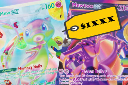 Colecionador Arremata Cartão Futurístico de Mew por US$ 1.400
