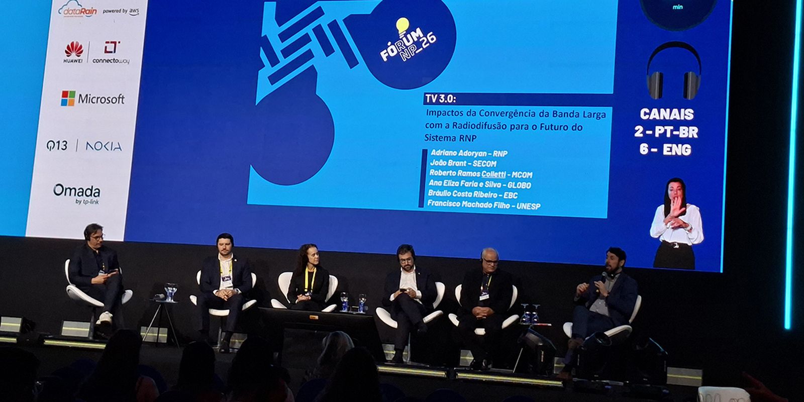 EBC lidera transição para TV 3.0 com Plataforma Comum no Fórum RNP