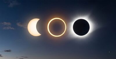 Eclipse solar e IA dominam buscas em ciência no 1º semestre de 2026