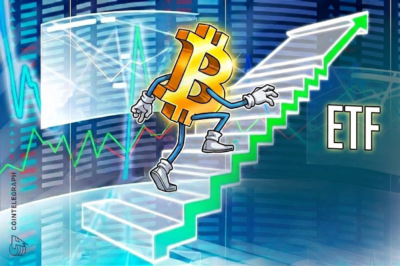 ETFs de Bitcoin captam US$ 337,6 mi em 24h e acumulam US$ 2,26 bi