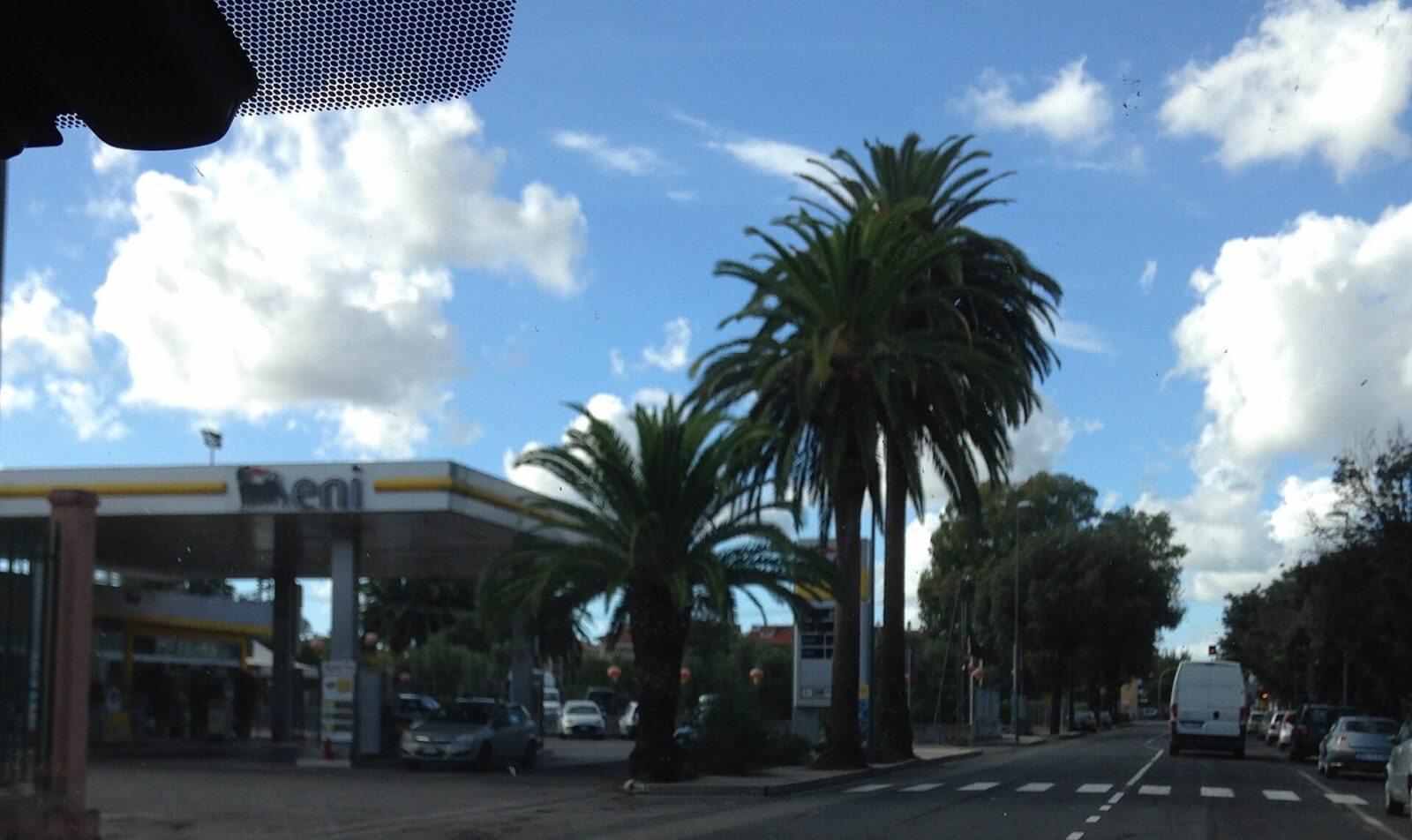 Posto de combustível da Eni na Itália