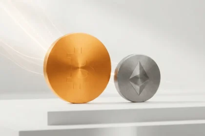ETFs cripto atraem US$ 877 mi em um só dia; BlackRock lidera