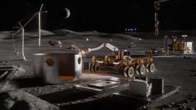 NASA abre edital para tecnologias da futura base lunar no polo Sul
