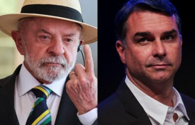 Rejeição a Lula mantém 53% e Flávio Bolsonaro sobe para 55%