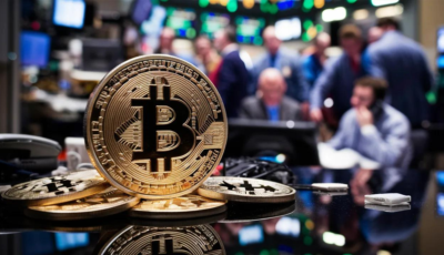 Bitcoin recua a US$ 81.448 com pressão de venda em ações de IA