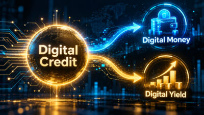 Como o crédito digital gera dinheiro e rendimentos digitais