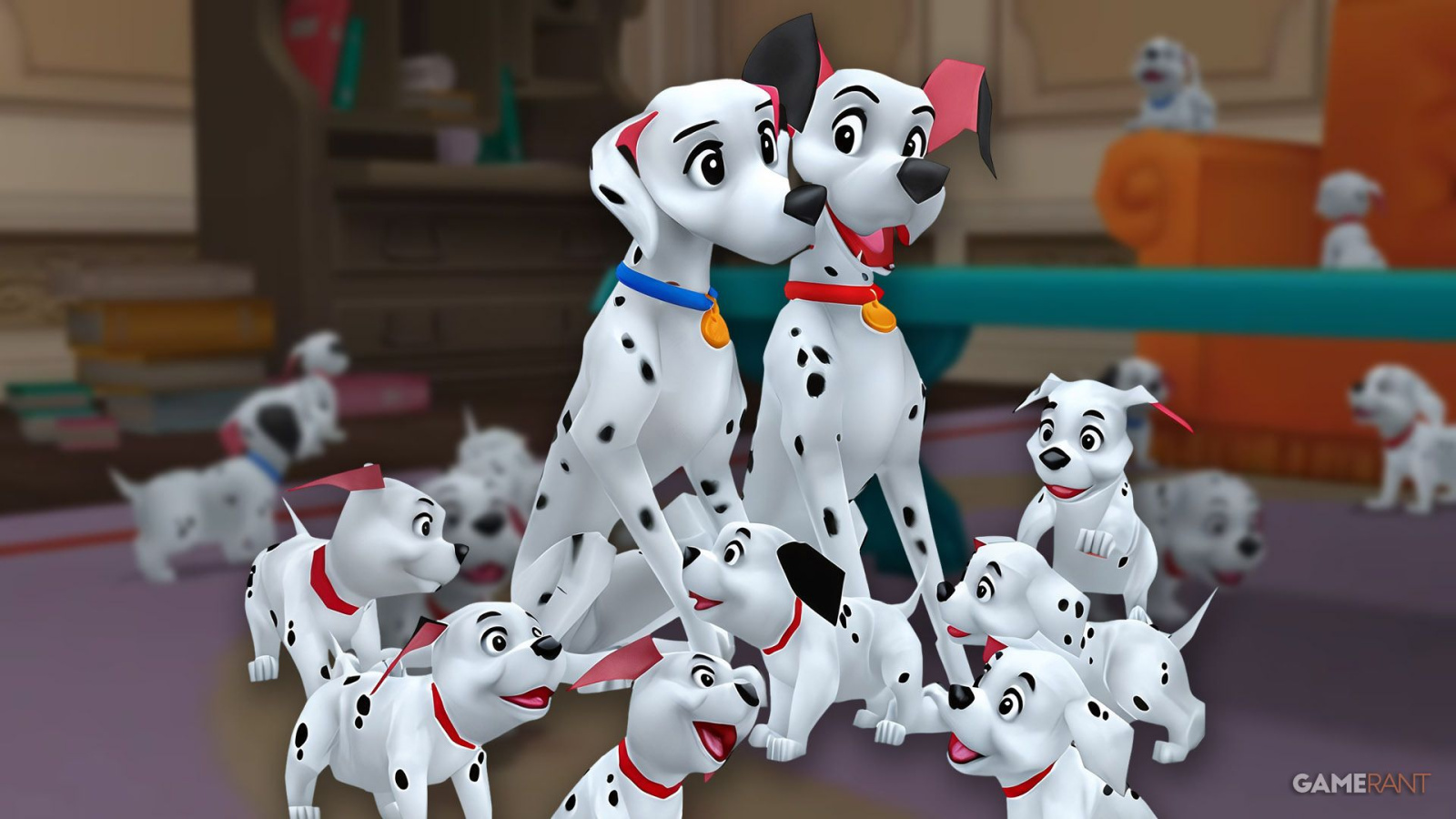 Encontre os 99 filhotes de dálmata em Kingdom Hearts Final Mix