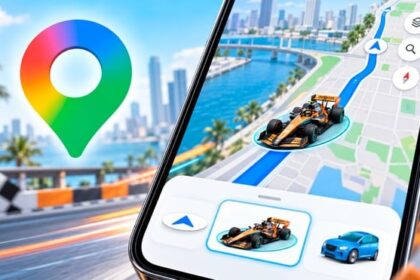 Google Maps libera seta em formato do carro de F1 da McLaren