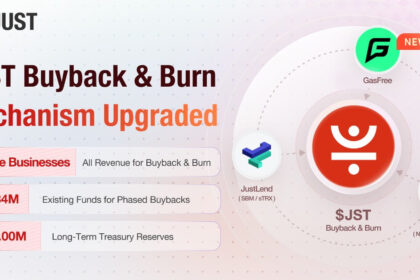 JST reforça Buyback & Burn com colchão $50M e receita GasFree