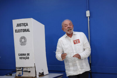 Lula critica Flávio e promete acatar resultado das eleições