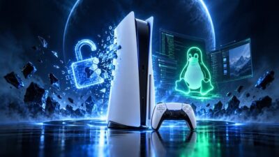 pLinux5-NG roda Linux em PS5 desbloqueado e avança para firmwares novos