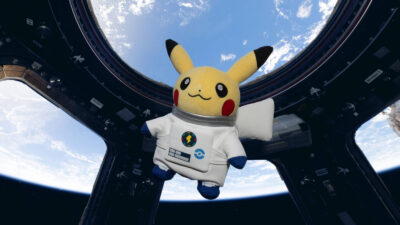 Pokémon e ESA lançam coleção espacial com Pikachu que orbitou ISS